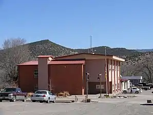 Das Catron County Courthouse in Reserve