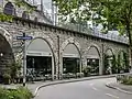 Restaurant Markthalle in Viaduktbögen