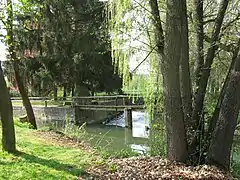 Abzweig des Mühlgrabens in Reuchelheim