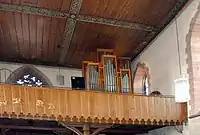 Orgel auf der Empore