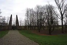 Das Denkmal auf den ehemaligen Wallanlagen