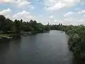 Die Ems kurz vor Rheine
