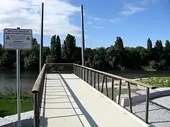 Neue Aussichtsplattform „am alten Hafen“