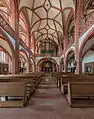 Das Langhaus vom Chor gesehen