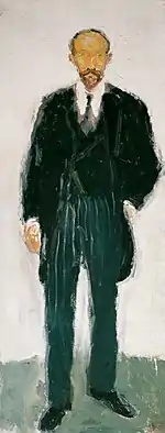 Professor Ernst Diez, vor 1907