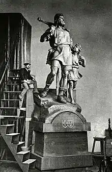 Richard Kissling (1848–1919) Bildhauer, Tell-Denkmal, 1892