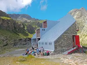 Rifugio Vallanta am Lago della Bealera Founsa