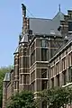1913–1990: Fassade am Raamsteeg