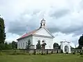 Rikava (Bezirk Rezekne) Kirche der Vorsehung Gottes, erbaut 1829