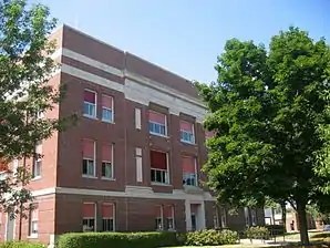 Das Ringgold County Courthouse in Mount Ayr, seit 1981 im NRHP gelistet