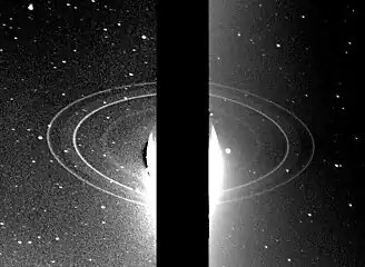 Ringsystem Neptuns