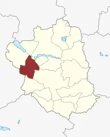 Lage des Bringstrup Sogn in der Ringsted Kommune