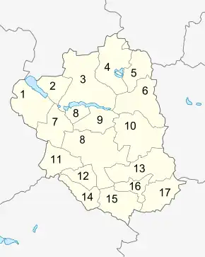 Kirchspiele der Kommune