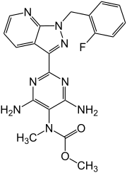Struktur von Riociguat