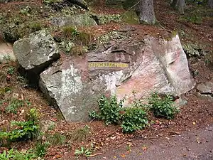 Ritterstein 101 Burgalbsprung