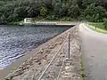 Blick über den Damm aus westlicher Richtung
