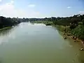 Blick auf den Angat River