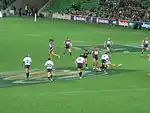 Rugbyspiel im AAMI Park