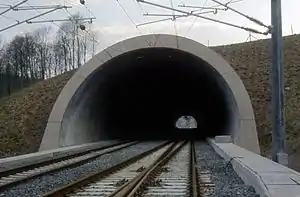 Tunnel Roßbacher Forst