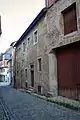 Traufseitbau