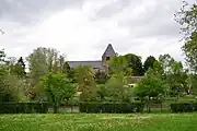 Blick auf Roëzé-sur-Sarthe