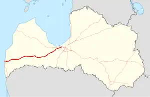 Verlauf der A9
