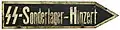 Historisches Straßenschild