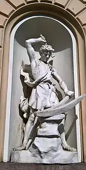 Ilmarinen (aus dem Kalevala, 1888), Haupteingang des Alten Studentenhauses, Helsinki