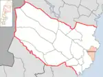 Lage der Gemeinde Robertsfors