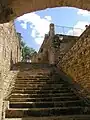 Steintreppe in der Altstadt