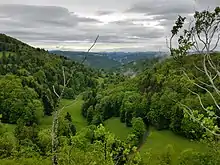 Roche d’Or Aussicht nach Südwesten