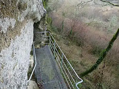 Eingang zum Westabschnitt der Nekropole