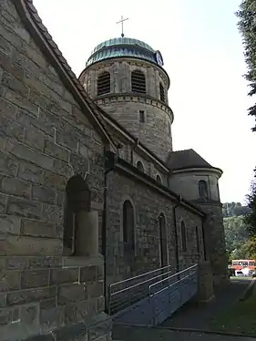 Langhaus mit Blickrichtung Westen