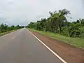 Bundesstraße BR-153, die Rodovia Transbrasiliana, in Tocantins