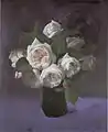 Rosen auf violettem Grund, 1934