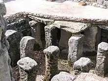 Römische Fußbodenheizung (Römisches Freilichtmuseum Hechingen-Stein)