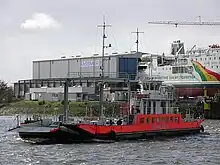 Auto- und Personenfähre Rönnebeck