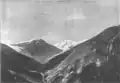 Das Rofental im Jahr 1898 mit Hochjochferner und Hintereisferner
