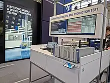 Rohde & Schwarz-Messestand auf der Productronica 2023