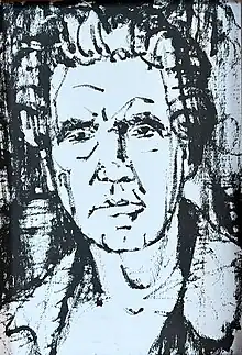 Rolf Vollé – Selbstportrait, ca. 1955