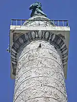 Kapitell der Trajanssäule (53,3&nbsp;t)