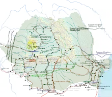 Römische Wallanlagen im heutigen Rumänien