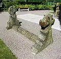 Romanisches Grab auf dem Friedhof