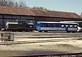 Lok 14 und Beiwagen XR 701 in Romorantin, 1998