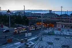 Celtisunterführung am Hauptbahnhof mit Typ GTV6