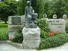 „Als ich noch der Waldbauernbub war&nbsp;…“ Rosegger-Denkmal in Krieglach