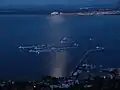 Auslaufen der Fangflotte