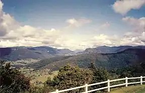 Blick von Beechmont (Queensland)