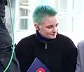 Moderatorin Rosmarie Bundz