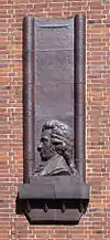 Mozart-Relief in Rostock